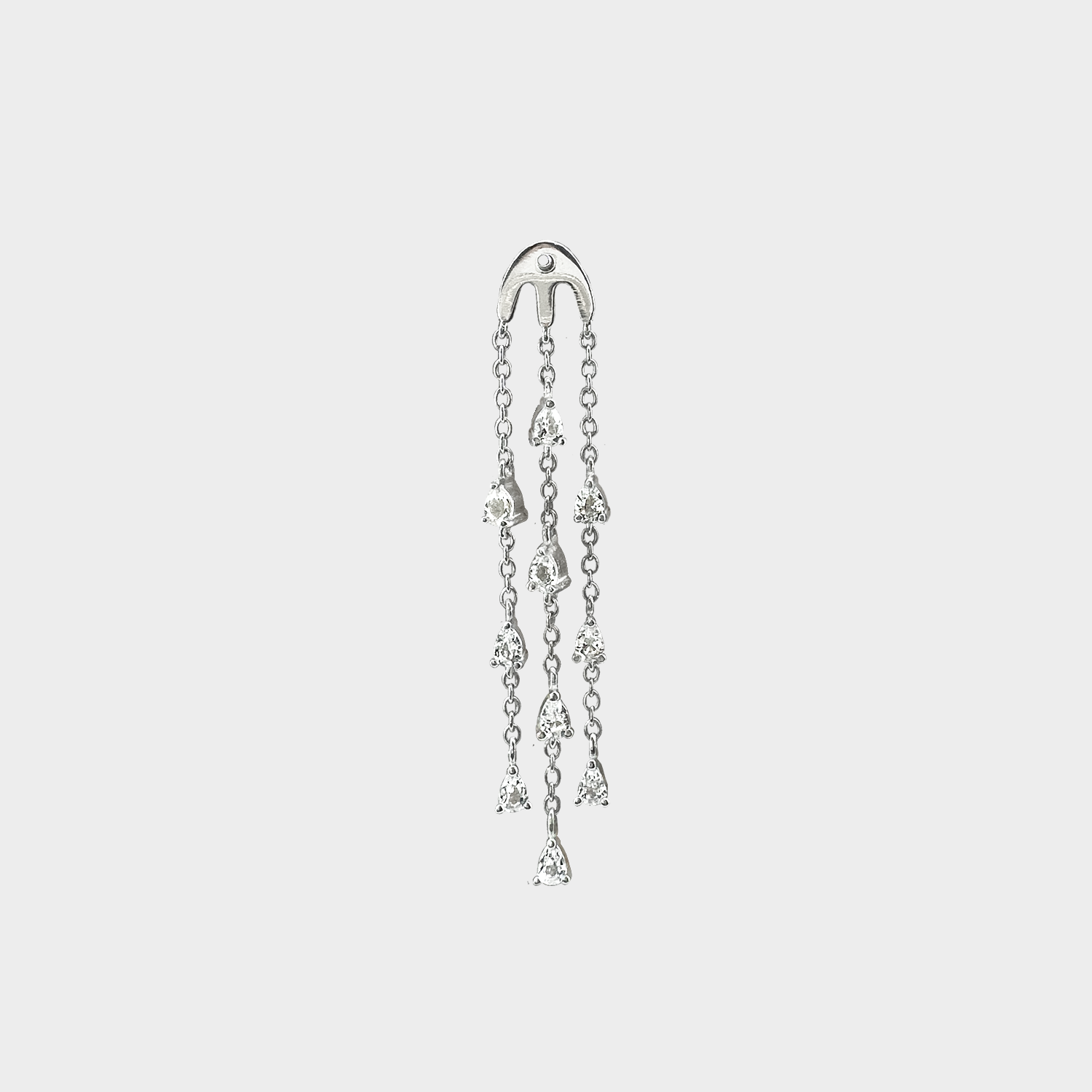 Raindrop Earring Fringe
